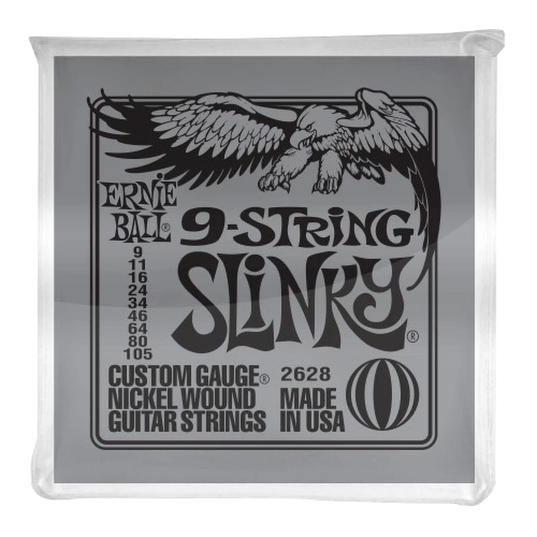 Струны для электрогитары Ernie Ball 2628 9-105 9-String
