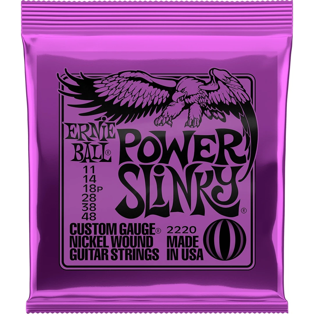 Струны для электрогитары Ernie Ball 2220 11-48