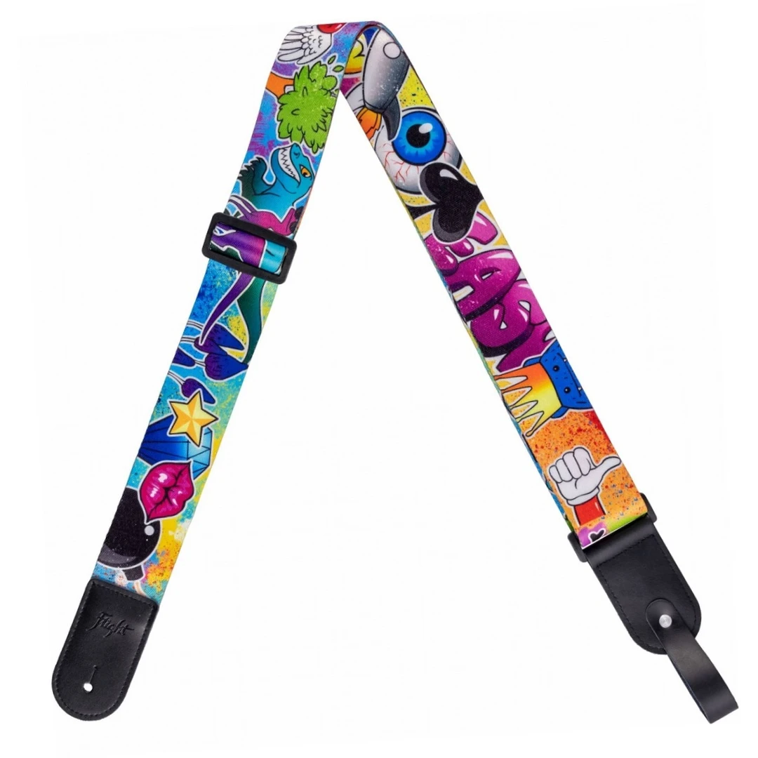 Ремень для гитары Flight FSG-50 Wow