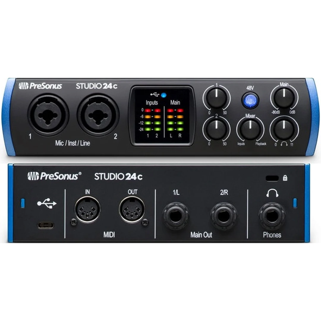 Аудиоинтерфейс Presonus Studio 24C