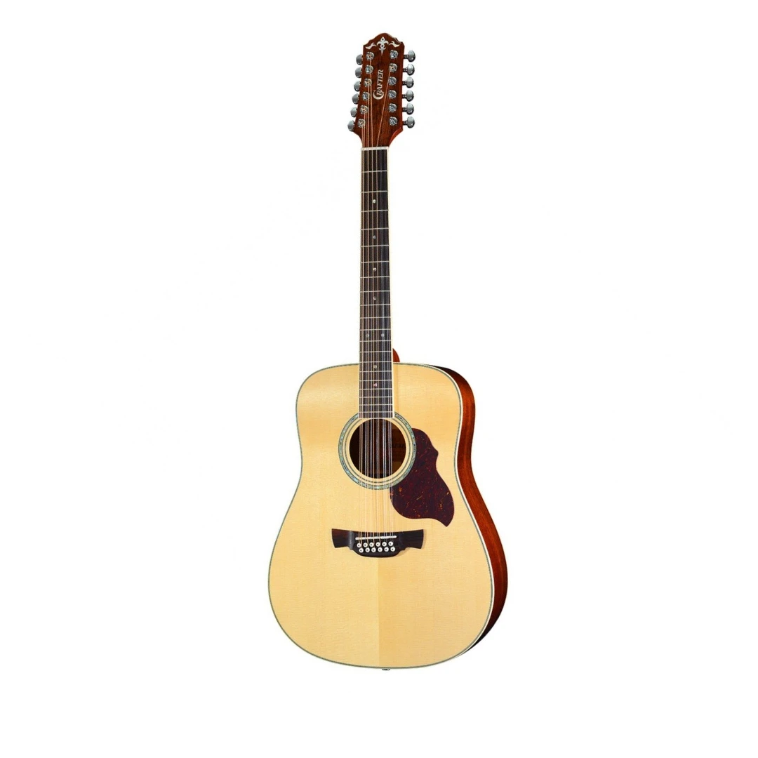 12-струнная электроакустическая гитара Crafter D-8-12/EQN