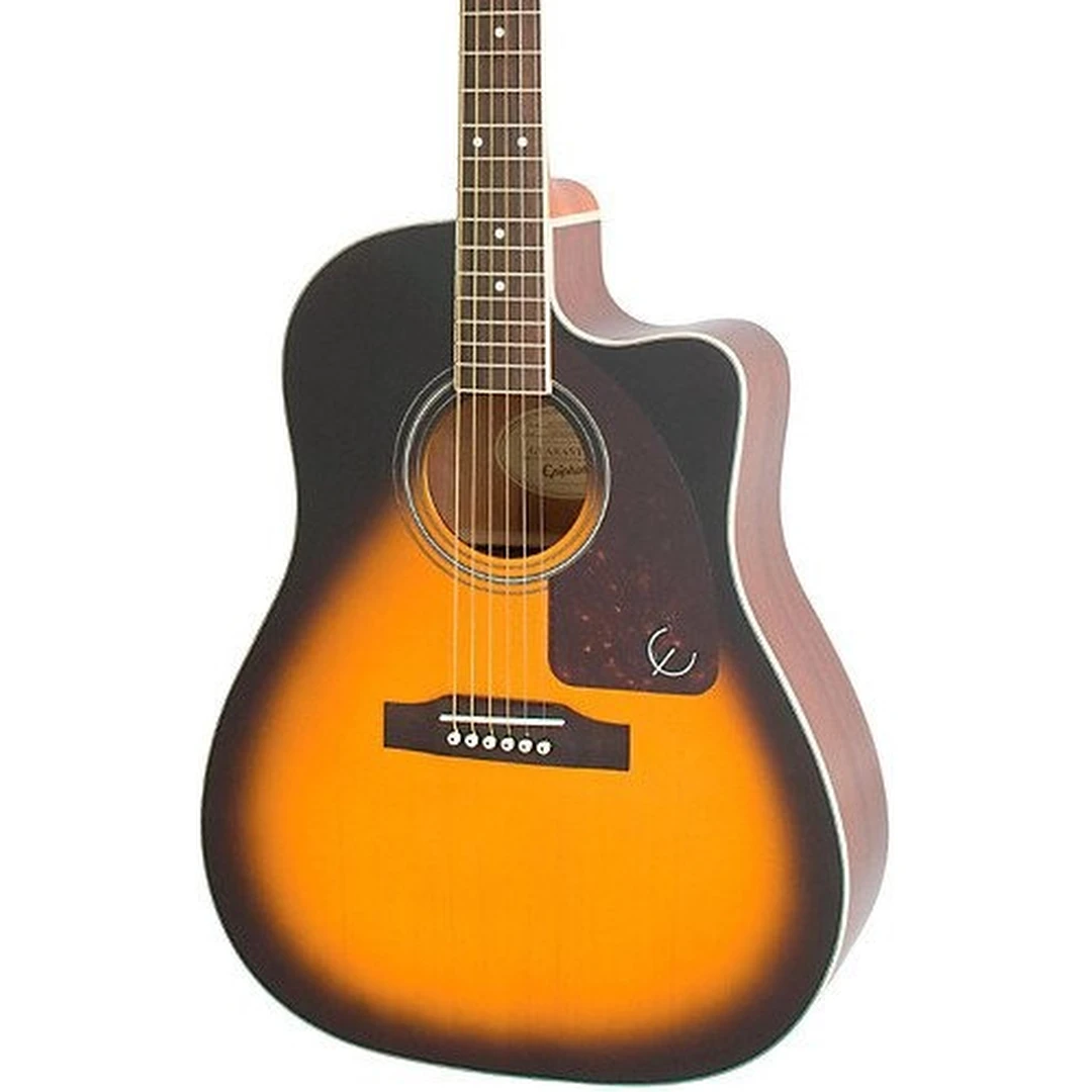 Электроакустическая гитара Epiphone AJ-220SCE Vintage Sunburst