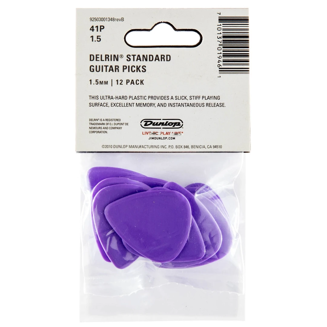 Набор медиаторов Dunlop 41P1.50 Delrin 500 1.5