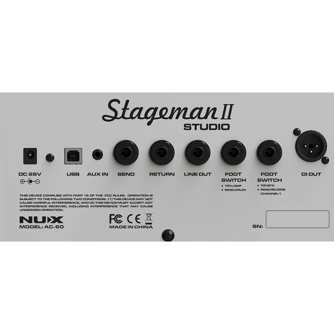 Комбоусилитель Nux AC-60 Stageman II