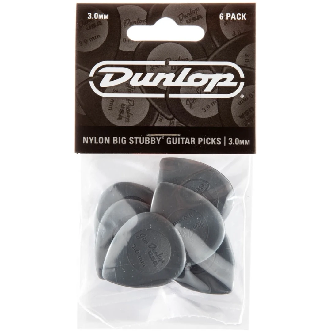 Набор медиаторов Dunlop 445P3.0 Nylon Big Stubby