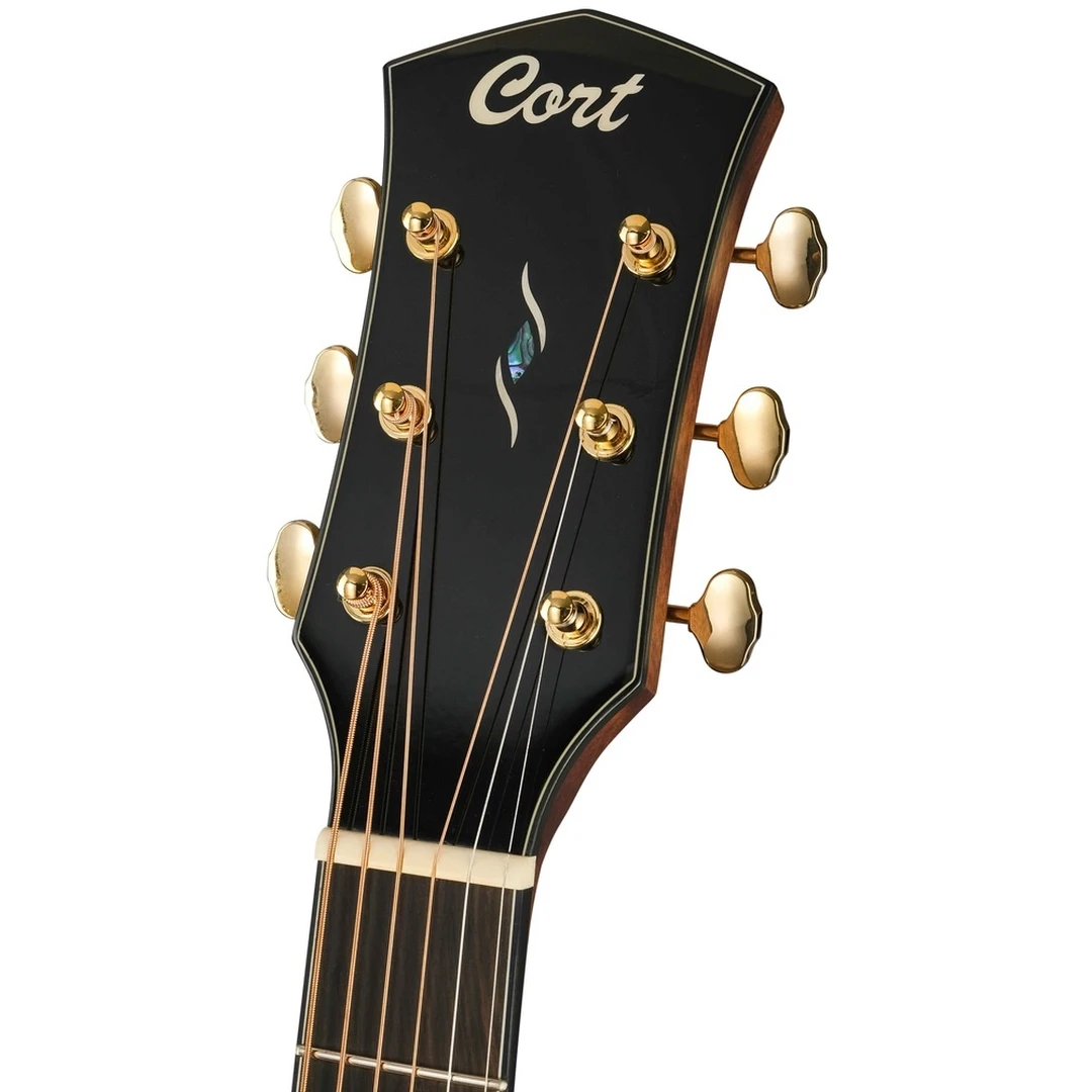 Электроакустическая гитара Cort Gold-D6 50th WCASE NAT