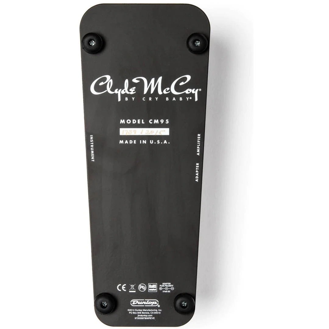 Педаль эффектов Dunlop CM95 Clyde McCoy Wah