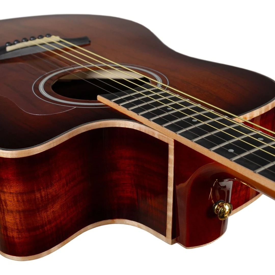 Акустическая гитара Rockdale Aurora D7 C Koa ASB