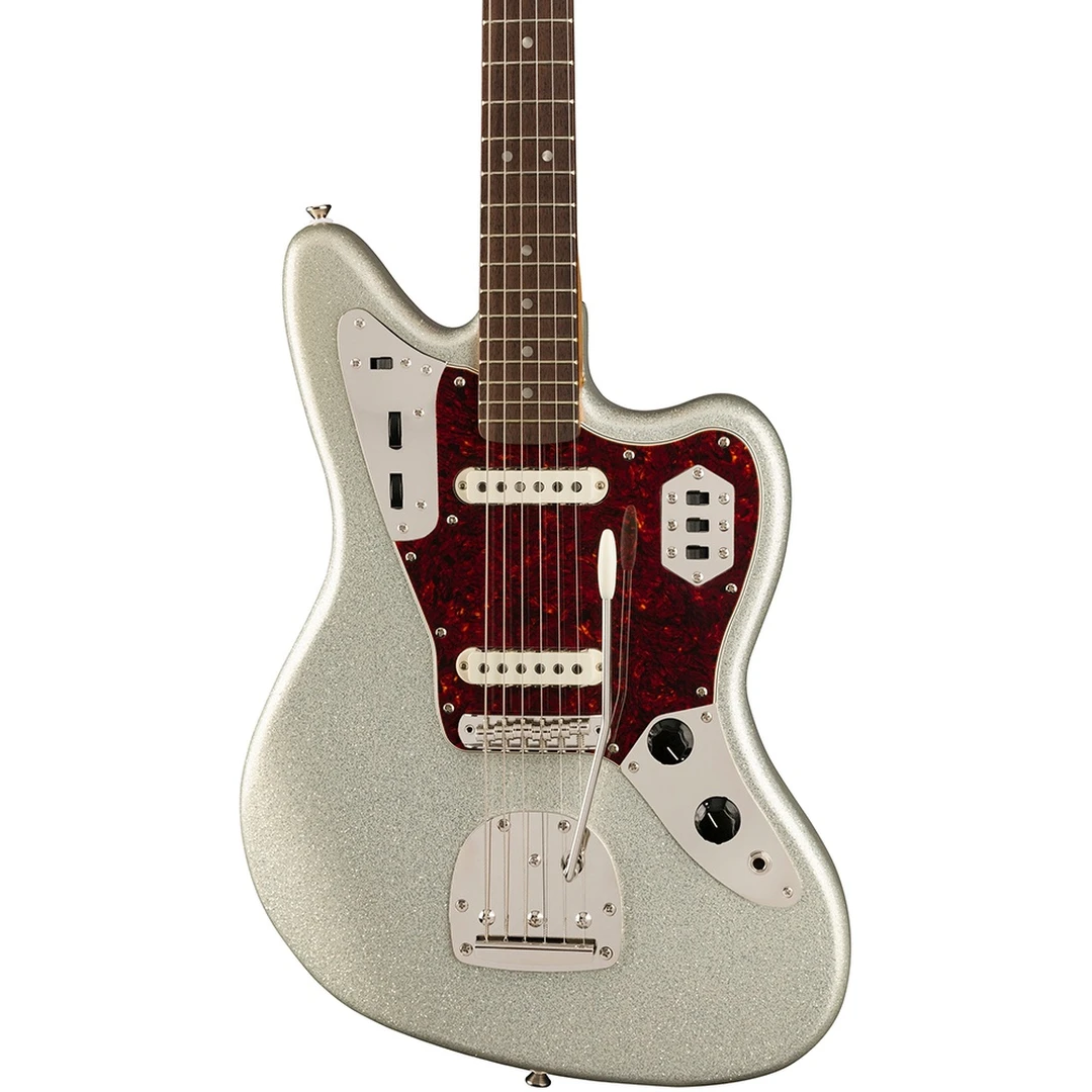 Электрогитара Fender Squier Classic Vibe '60s Jaguar LRL Silver Sparkle