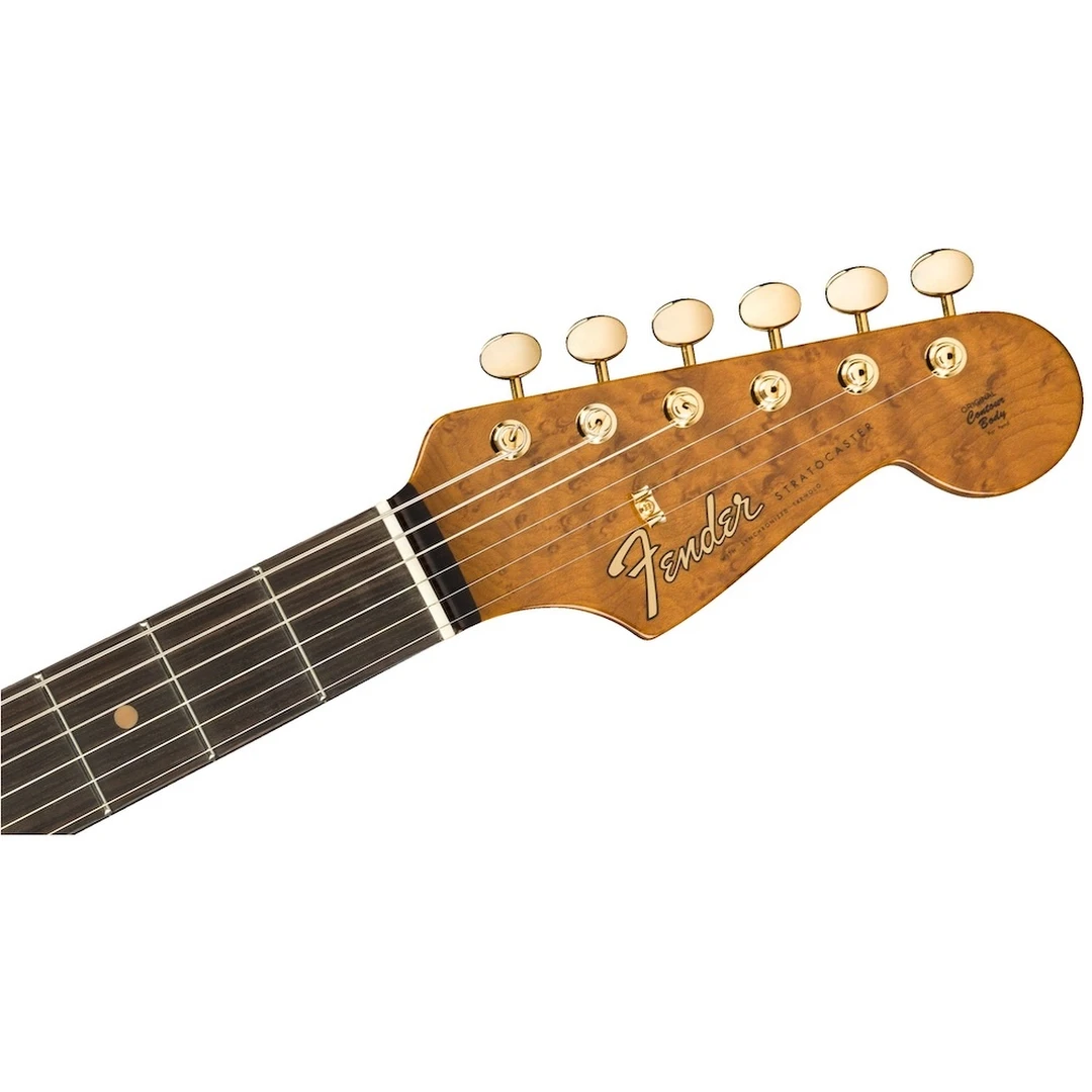 Электрогитара Fender Artisan Maple Burl Strat NOS Aged Natural