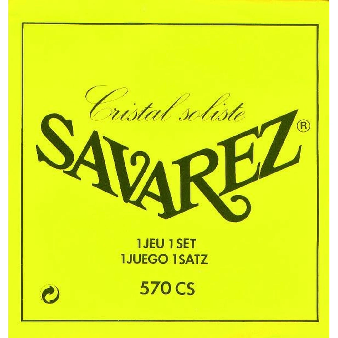 Струны для классической гитары Savarez 570CS Cristal Soliste Normal