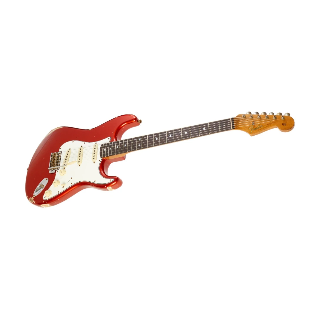 Электрогитара Fender Custom Shop S20 LTD 64 Strat REL Aged Candy Apple Red