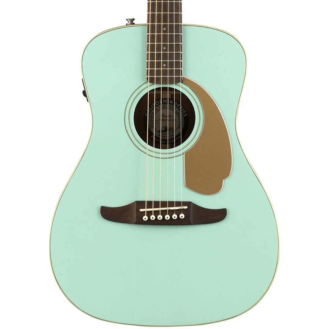 Электроакустическая гитара Fender Malibu Player Aqua Splash