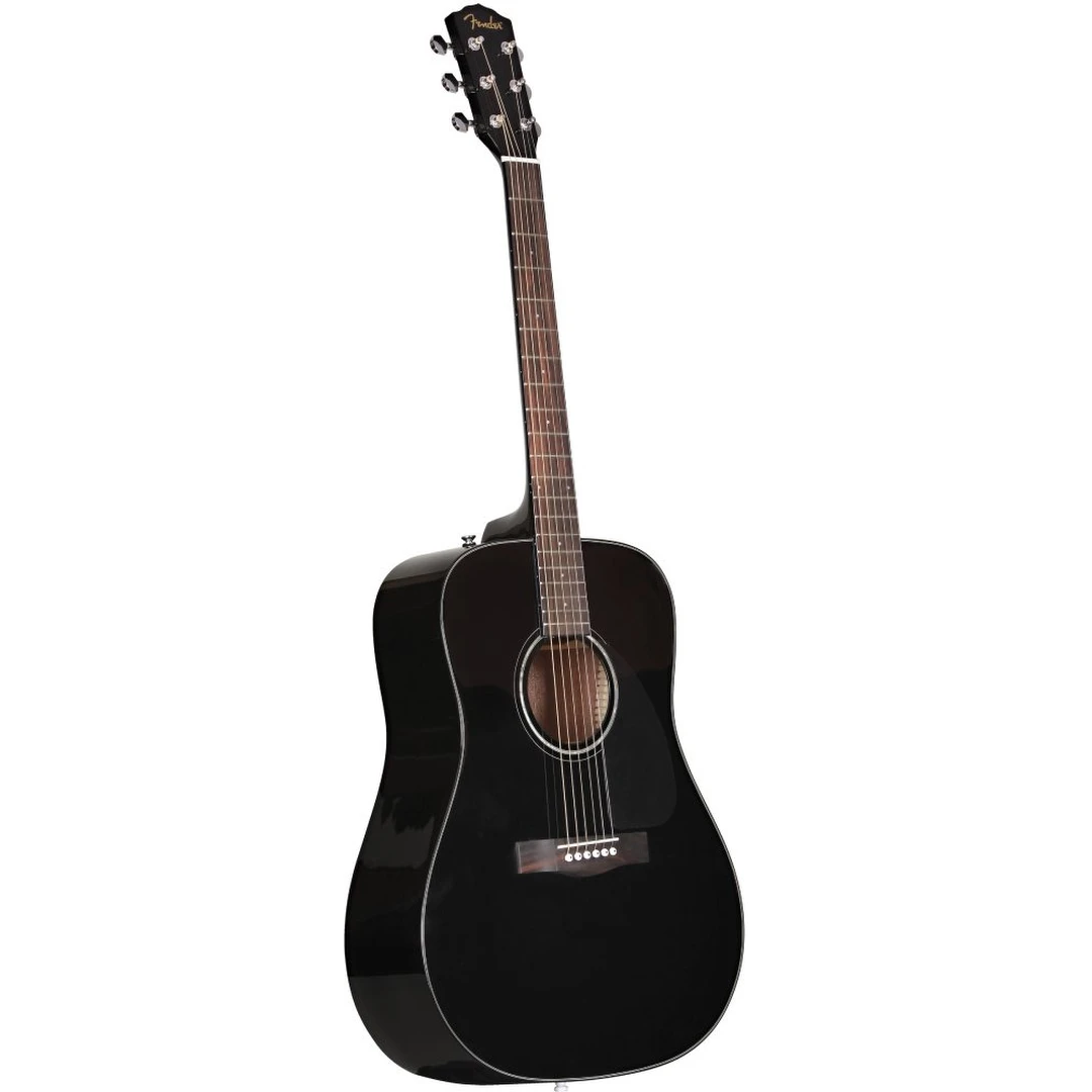 Акустическая гитара Fender CD-60 Dread V3 DS Black