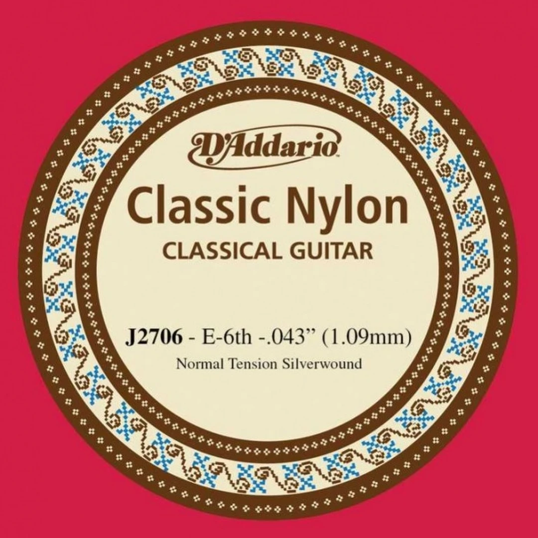 Струна для классической гитары D’Addario J2706 E