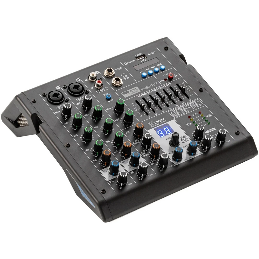 Микшерный пульт Echo Acoustic MiniStar 21FX