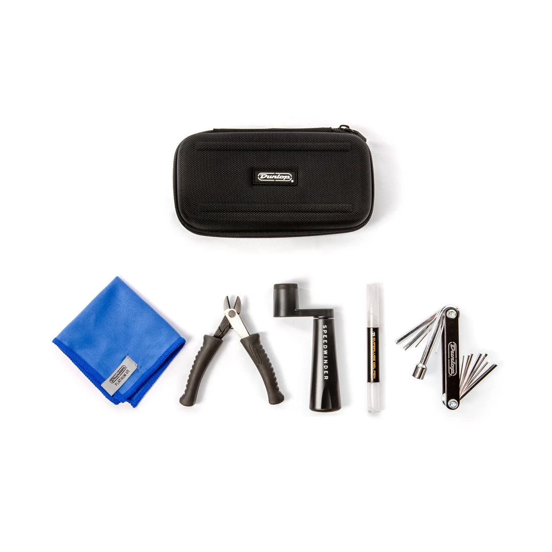 Набор для ухода за гитарой Dunlop DGT121 Complete Guitar & Bass String Change Tool Kit