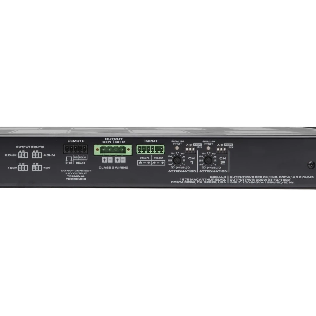 Усилитель QSC MP-A20V