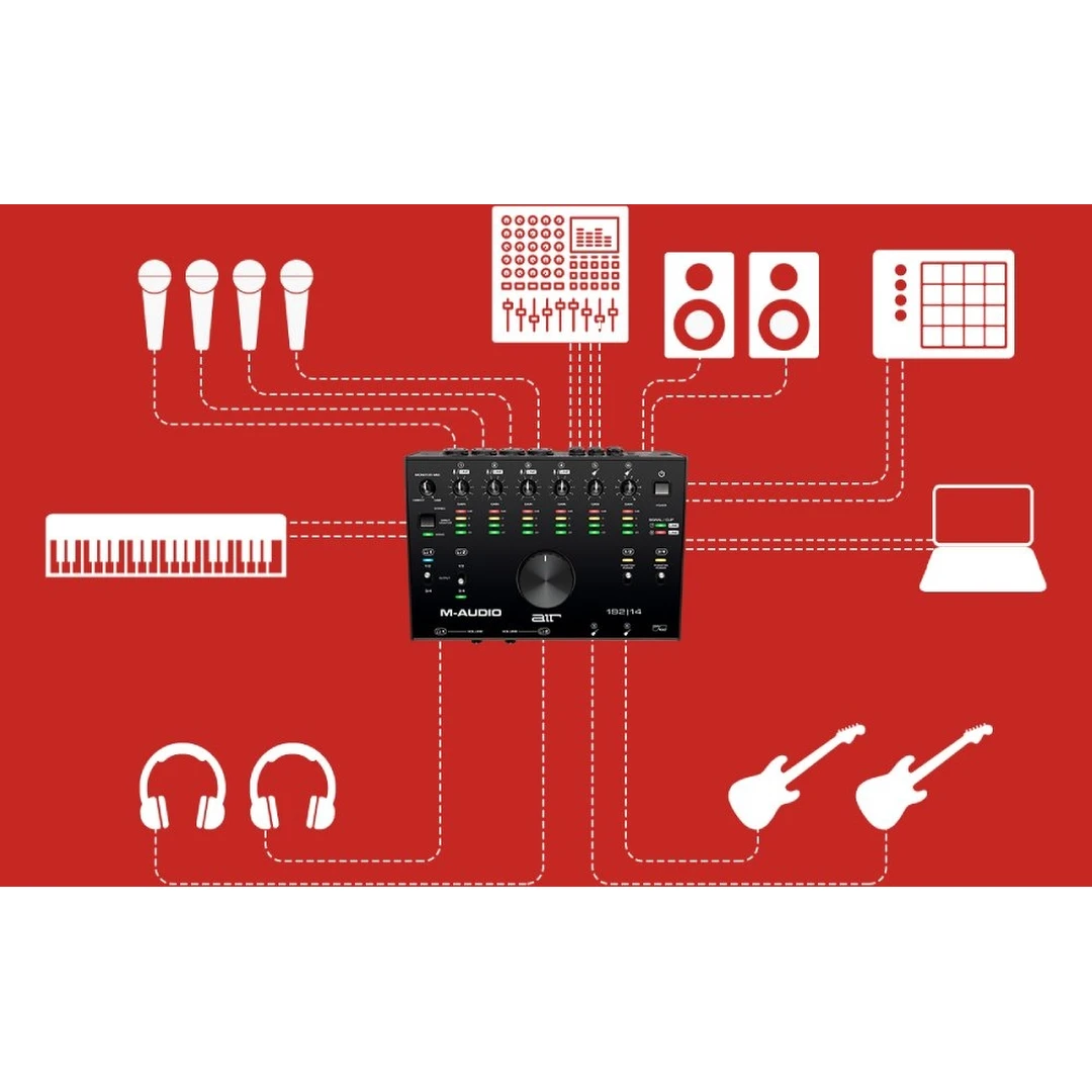 Аудиоинтерфейс M-Audio AIR 192|14