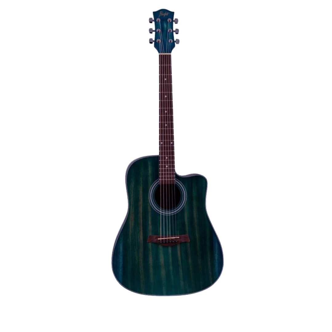 Акустическая гитара Flight D-155C MAH BL