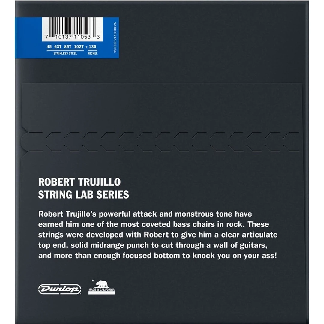 Струны для бас-гитары Dunlop RTT45130T 45-130