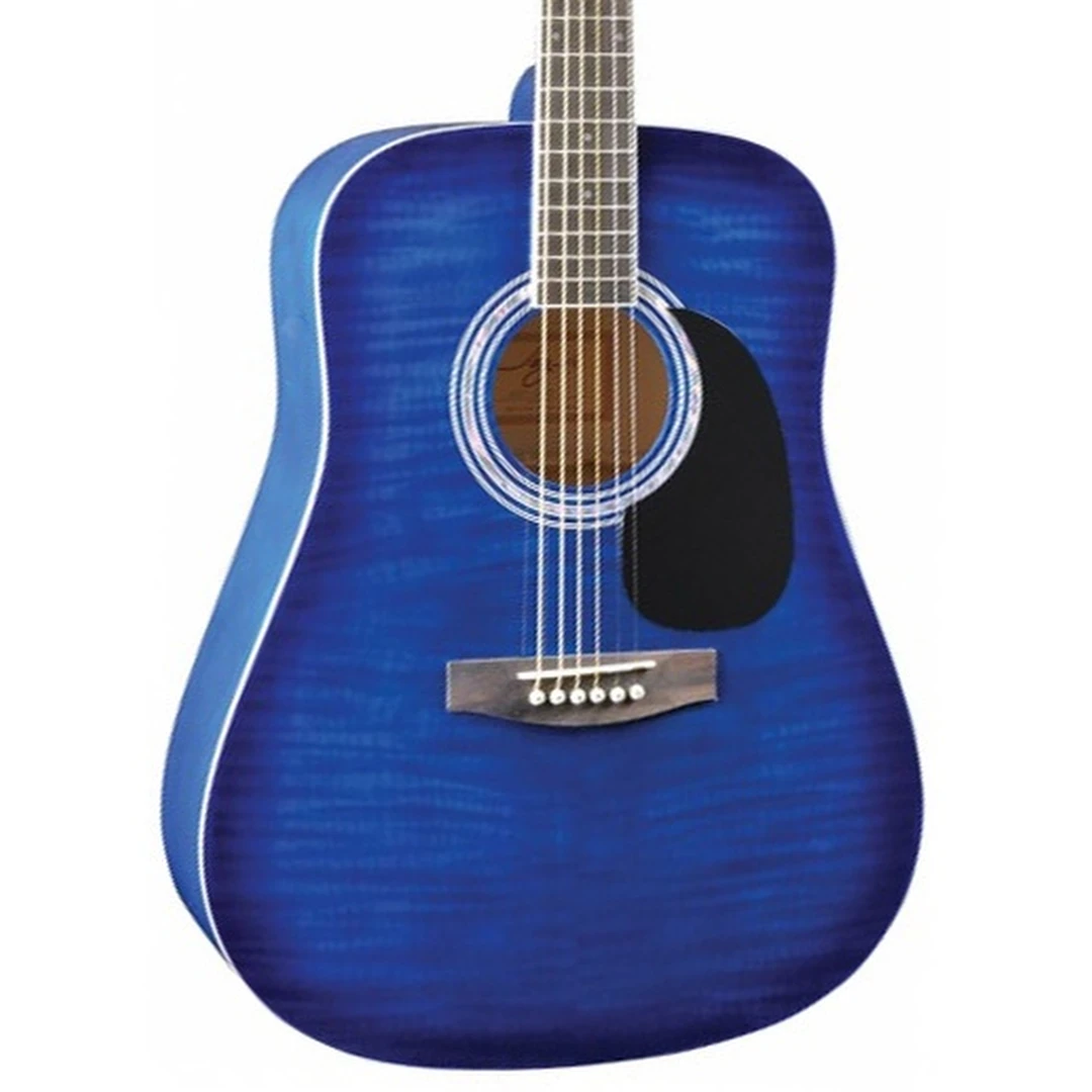 Акустическая гитара Jay Turser JJ45F-BLSB