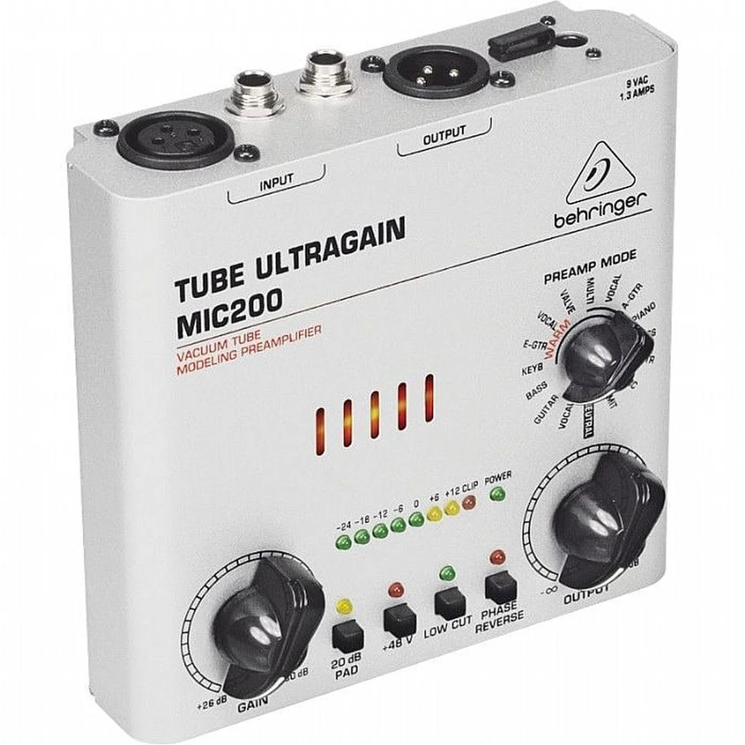 Предусилитель для микрофона Behringer MIC200 Tube Ultragain