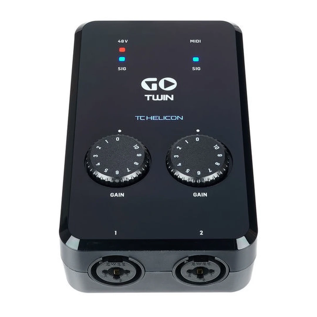 Аудиоинтерфейс TC Helicon Go Twin
