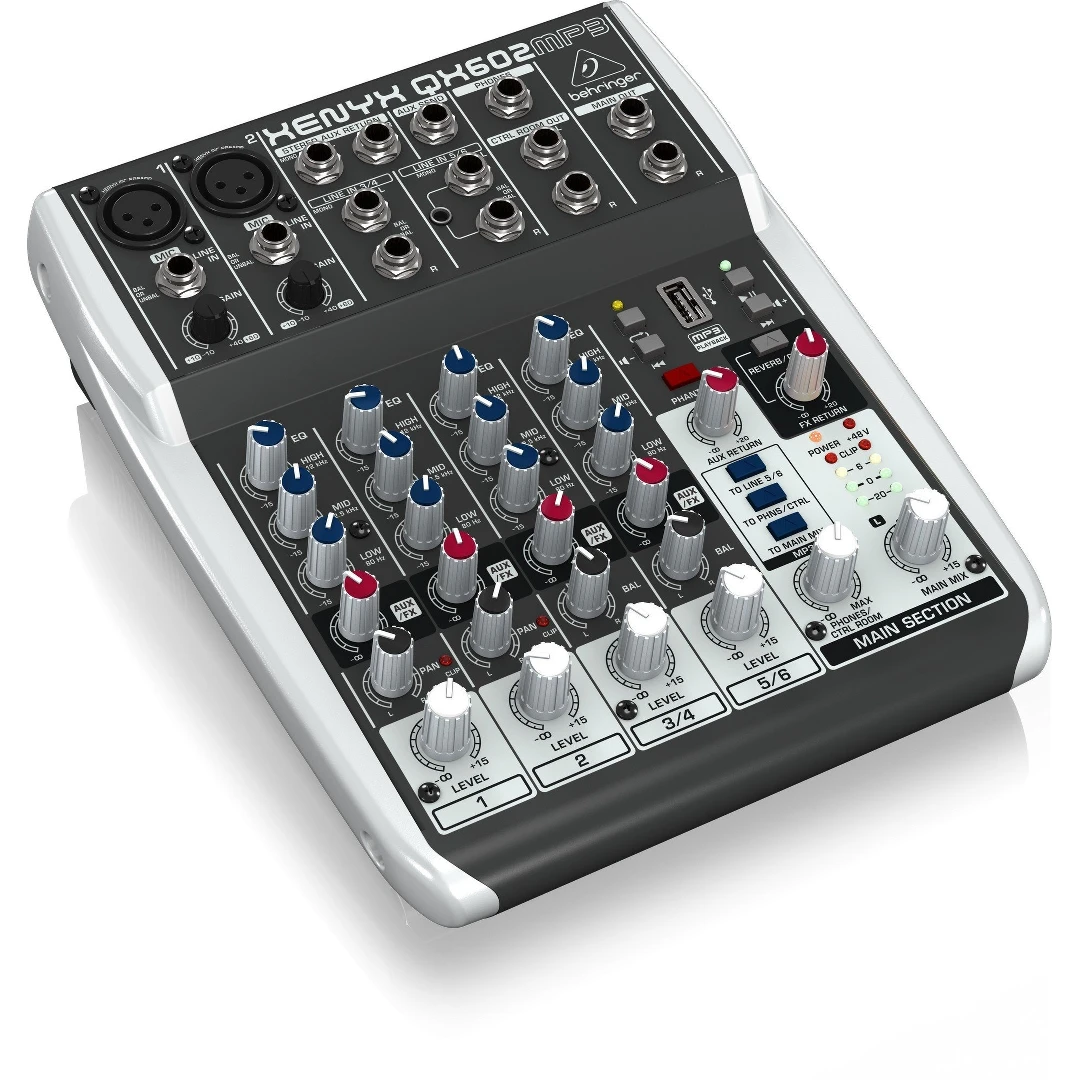 Микшерный пульт Behringer QX602MP3