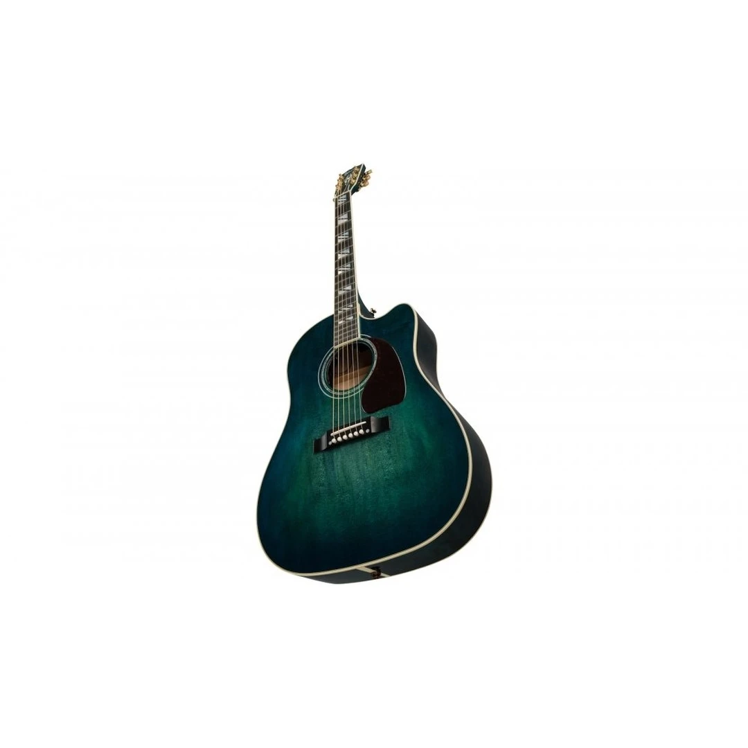 Электроакустическая гитара Gibson J-45 Chroma Modern 2019 Teal Burst