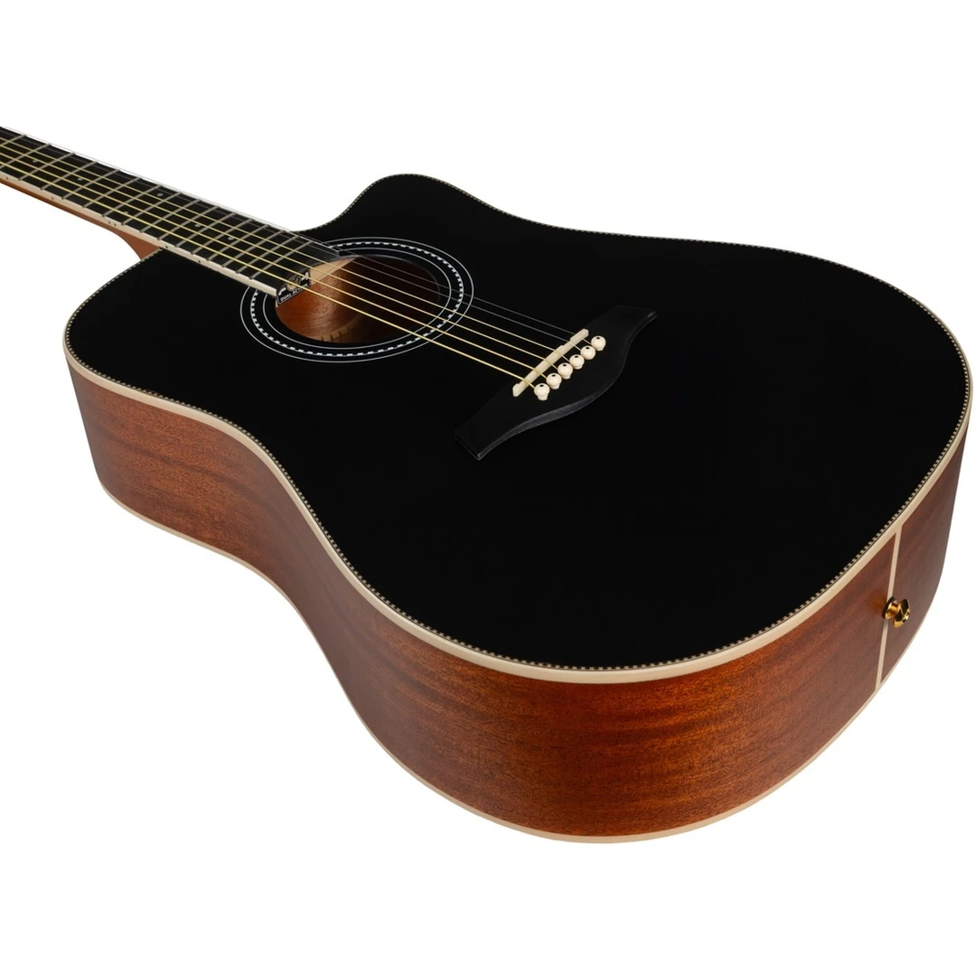 Акустическая гитара Rockdale Aurora D7 C BK Satin