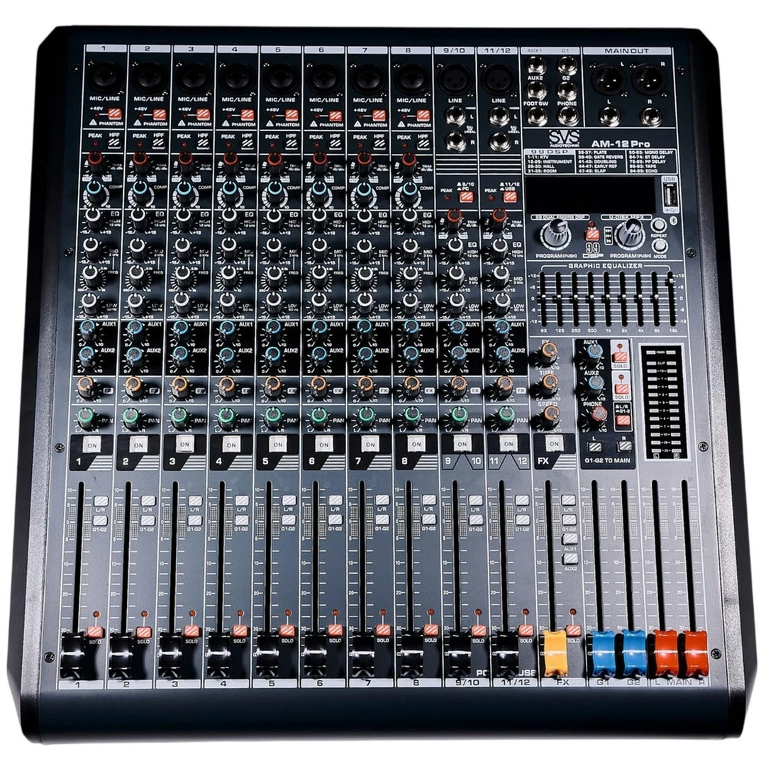 Микшерный пульт SVS Audiotechnik AM-12 PRO