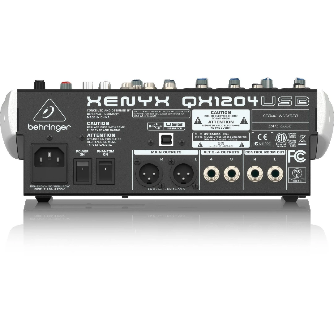 Микшерный пульт Behringer QX1204USB