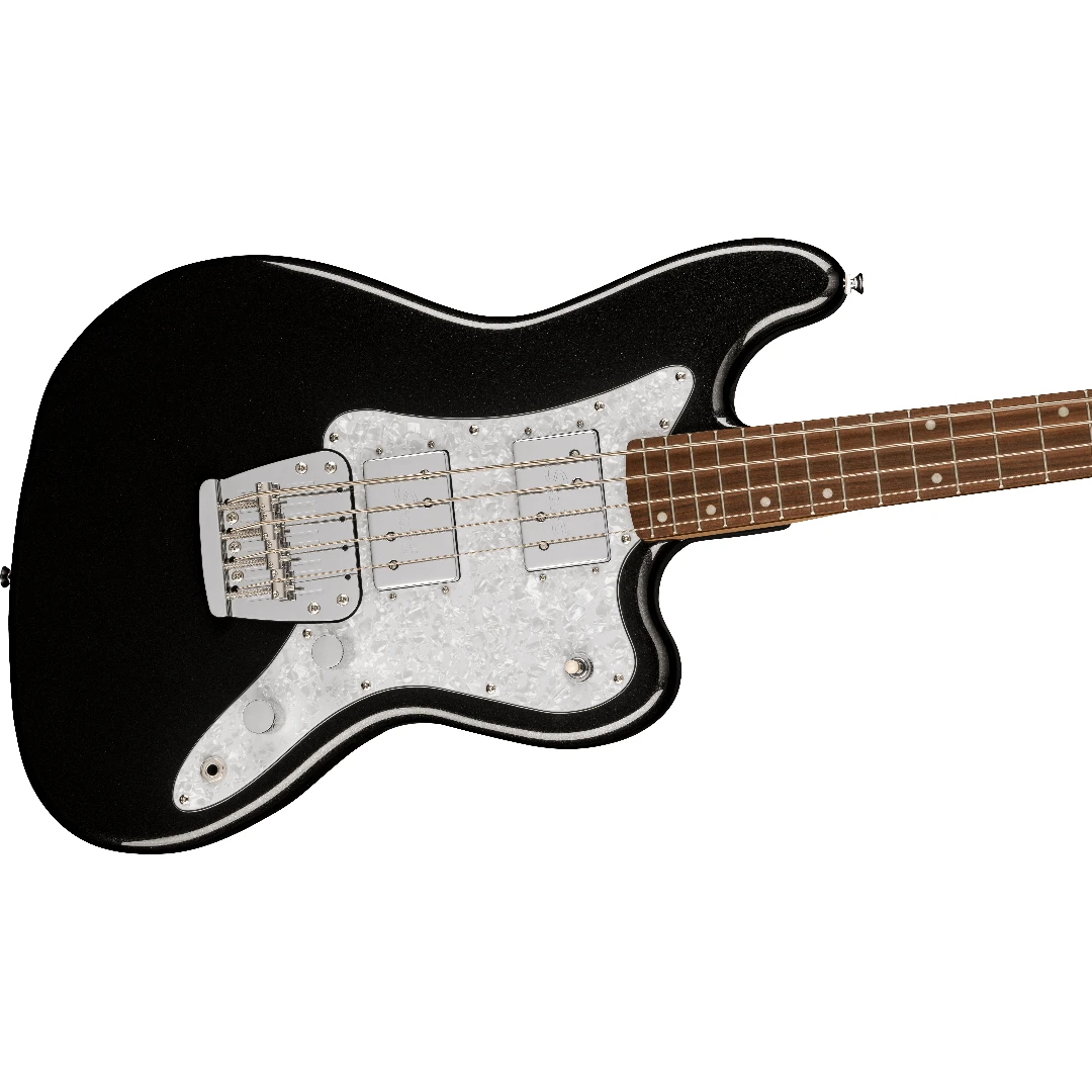 Бас-гитара Fender Squier Paranormal Rascal Bass HH LRL WPPG Metallic Black