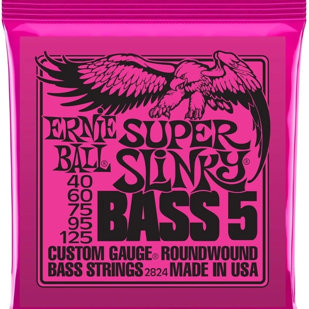 Струны для бас-гитар Ernie Ball 2824 40-125 5-String