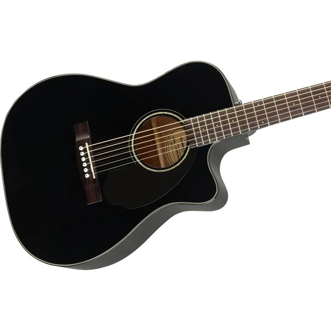 Электроакустическая гитара Fender CC-60SCE Black WN