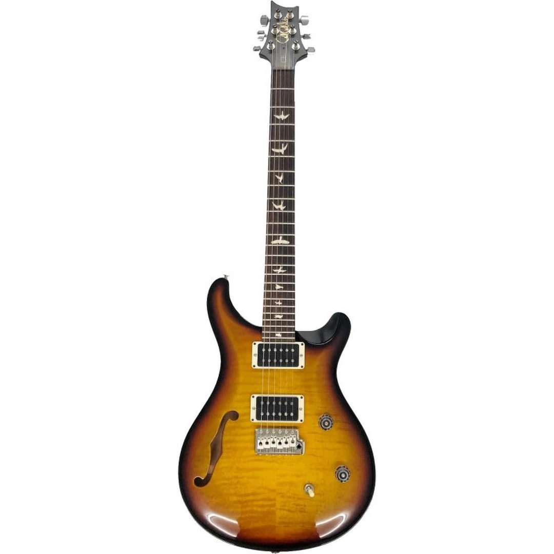 Полуакустическая гитара PRS CE24 Semi-Hollow CC Black Sunburst