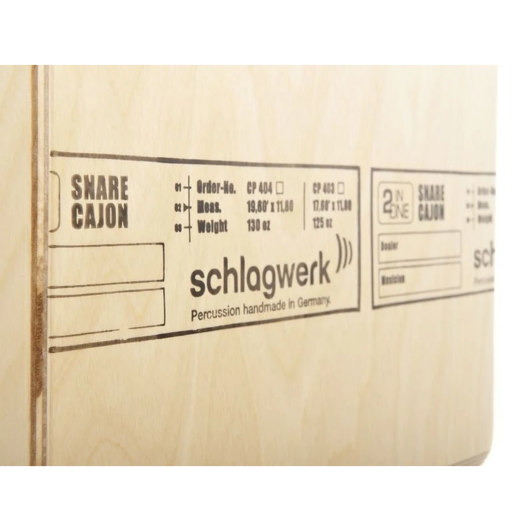 Кахон Schlagwerk CP404BLK 2inOne Black