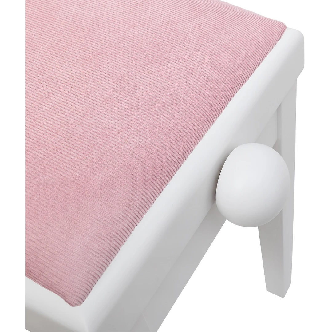 Банкетка Rockdale Rhapsody 131 SV White Pink