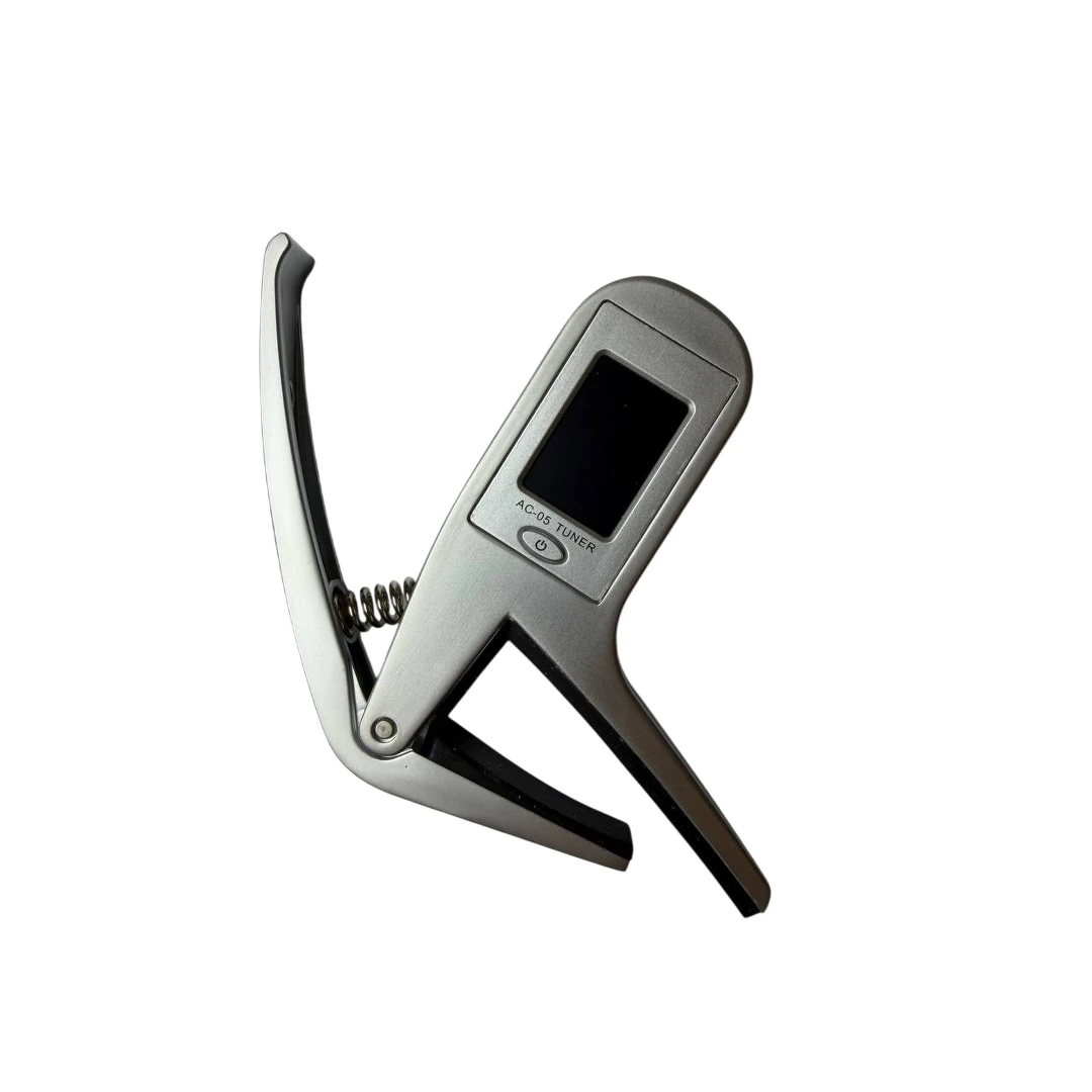 Каподастр с тюнером для гитары Dimavery 26300007