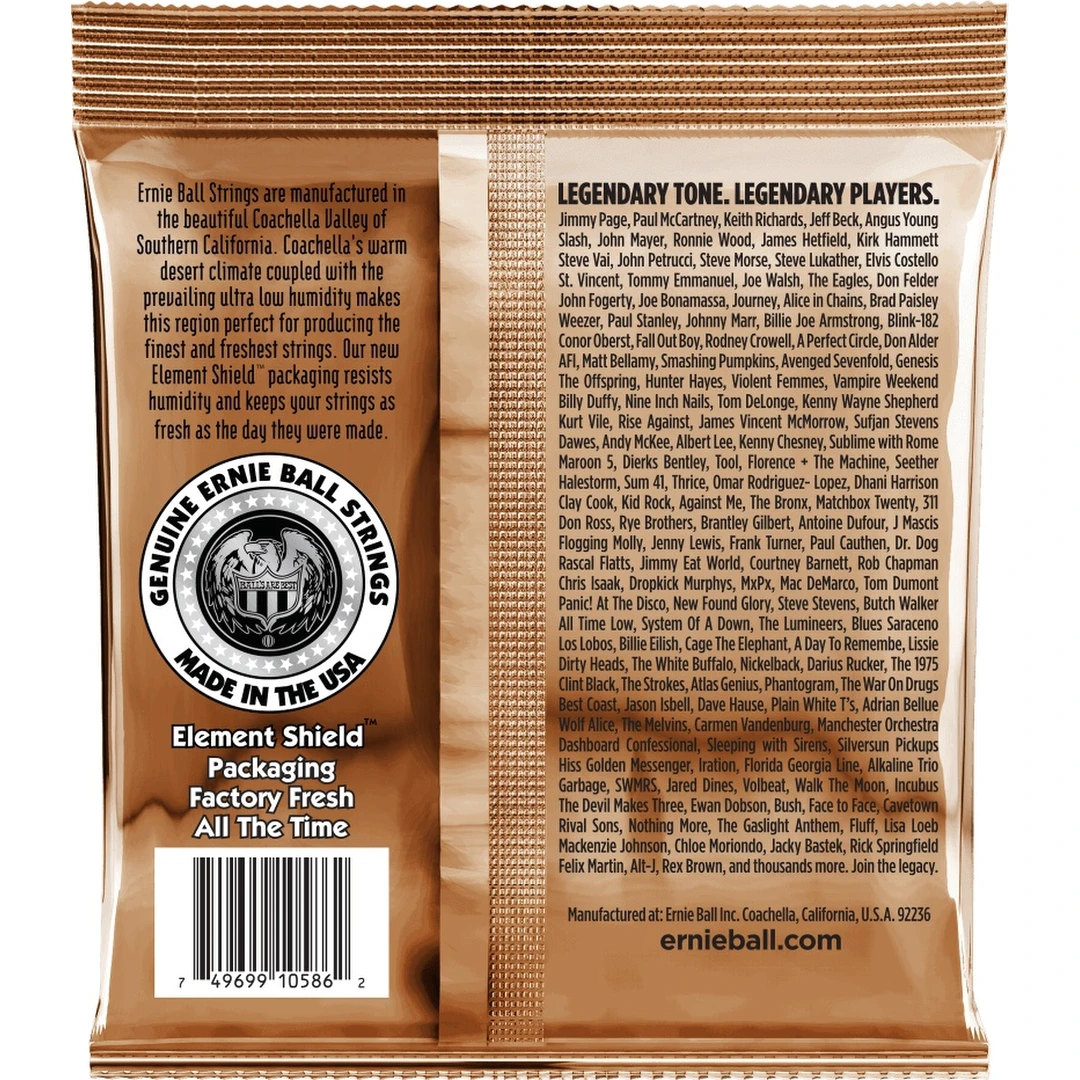 Струны для акустической гитары Ernie Ball 2143 12.5-56