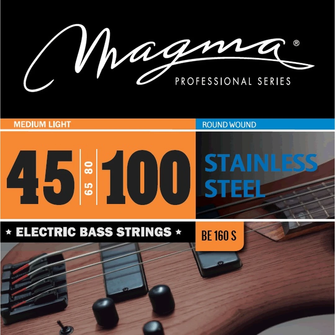 Струны для бас-гитары Magma Strings BE160S 45-100