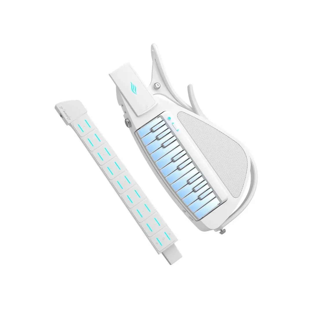 Смарт электрогитара Enya CYBER-G/WH(K) + набор аксессуаров