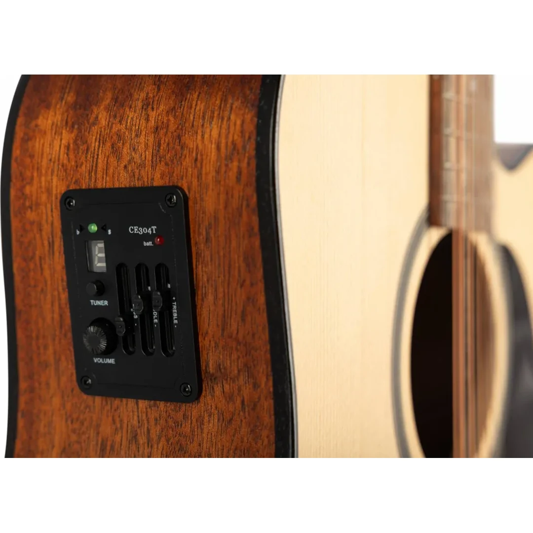 12-струнная электроакустическая гитара JDEC-255/12 OP