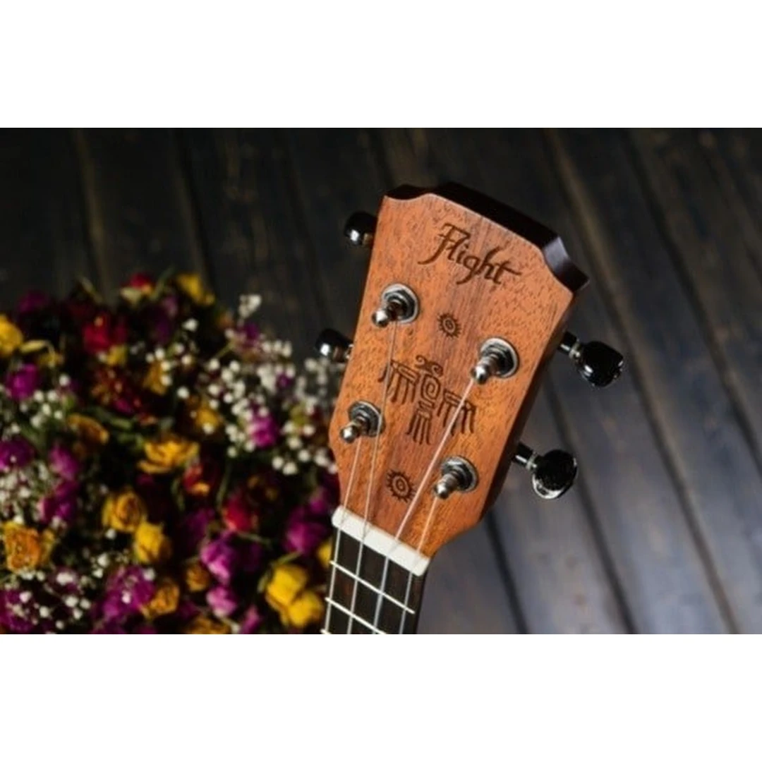 Укулеле Flight DUB 38 EQ MAH/MAH