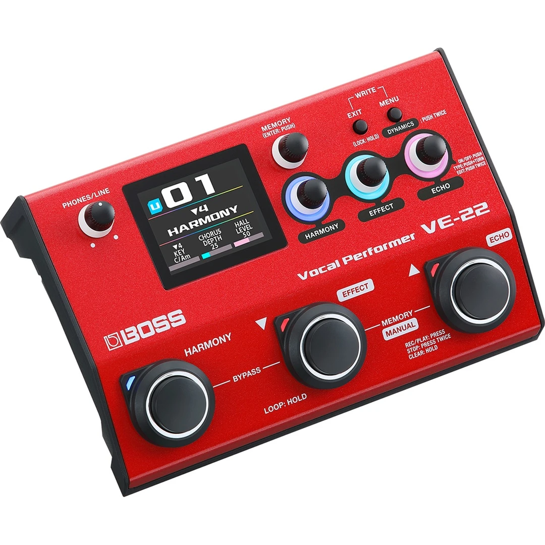 Вокальный процессор Boss VE-22 Vocal Performer