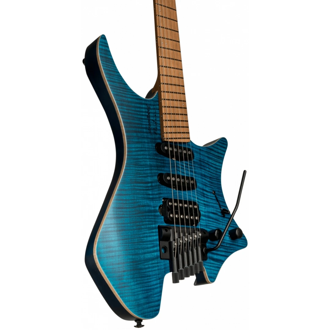 Электрогитара Strandberg Boden Standard 6 Tremolo Maple Flame Blue