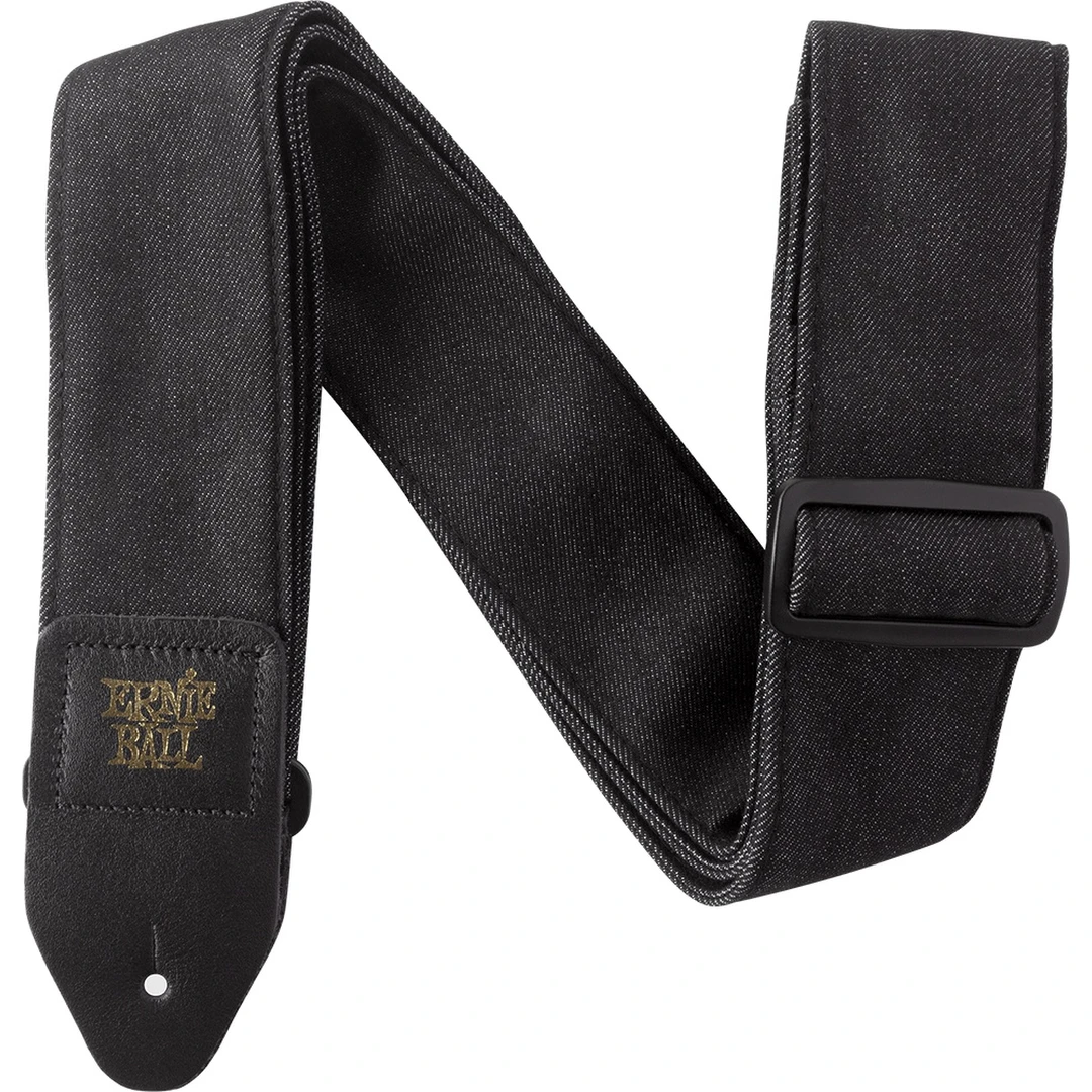 Ремень для гитары Ernie Ball Denim Black Fade P04058