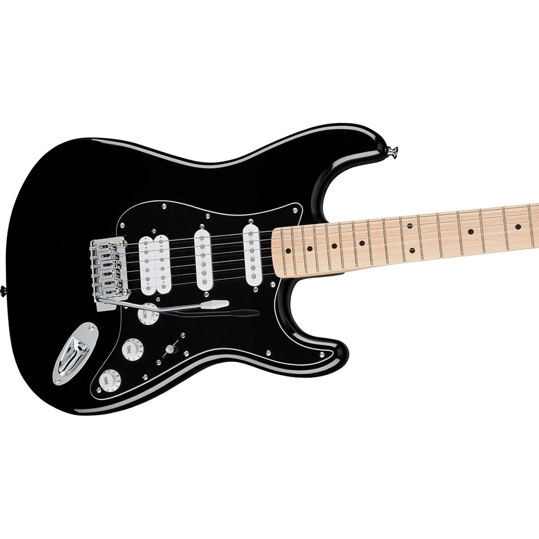 Электрогитара Fender Squier Affinity Stratocaster With Tremolo HSS MN Black