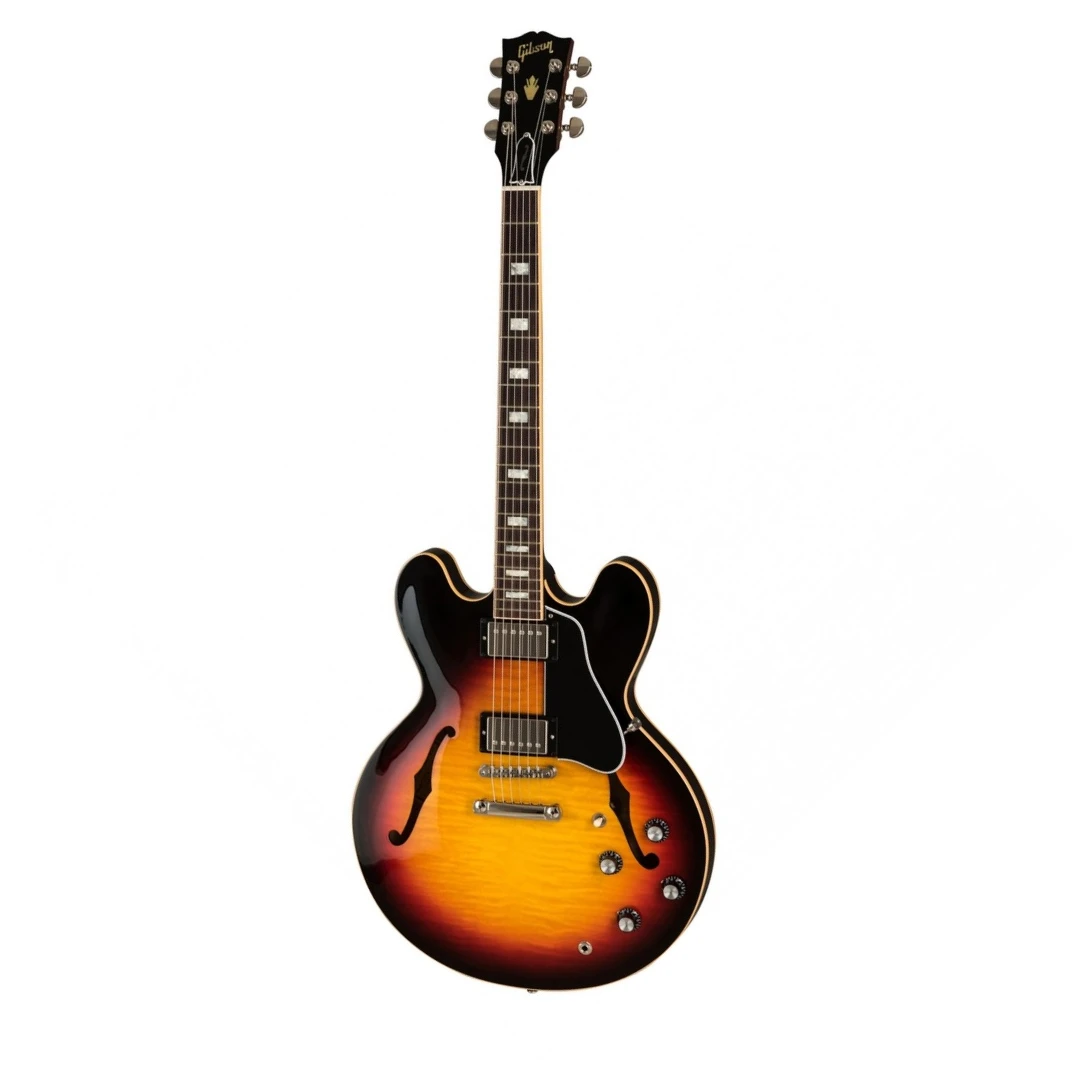 Полуакустическая гитара Gibson ES-335 Figured 2019 Sunset Burst
